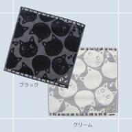 タオルハンカチ｜モノたま ハンドタオル猫雑貨 猫柄 猫グッズ 無撚糸 ふわふわ プレゼント プチギフト 贈り物