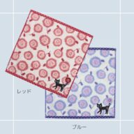 タオルハンカチ｜ロージーキャット ハンドタオル猫雑貨 猫柄 猫グッズ 無撚糸 ふわふわ プレゼント プチギフト 贈り物